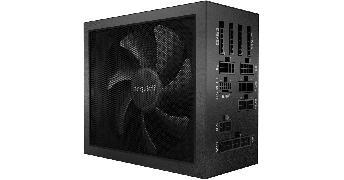 be quiet! Dark Power 13 850W, PC-Netzteil(schwarz, 5x PCIe, Kabel-Management, 850 Watt)