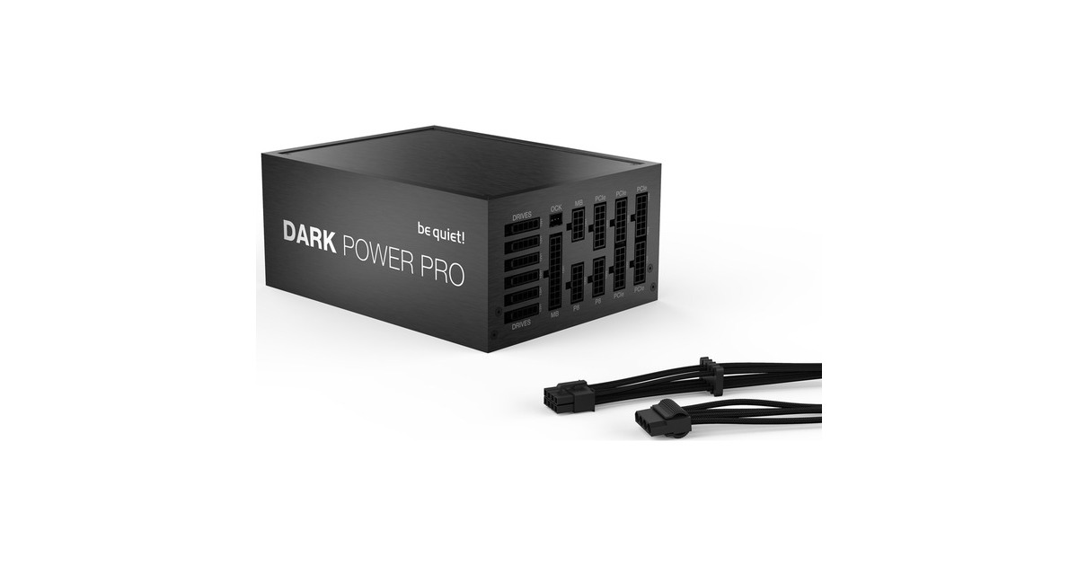 be quiet! Dark Power Pro 12 1200W, PC-Netzteil(schwarz, 10x PCIe, Kabel-Management, 1200 Watt, Outlet)