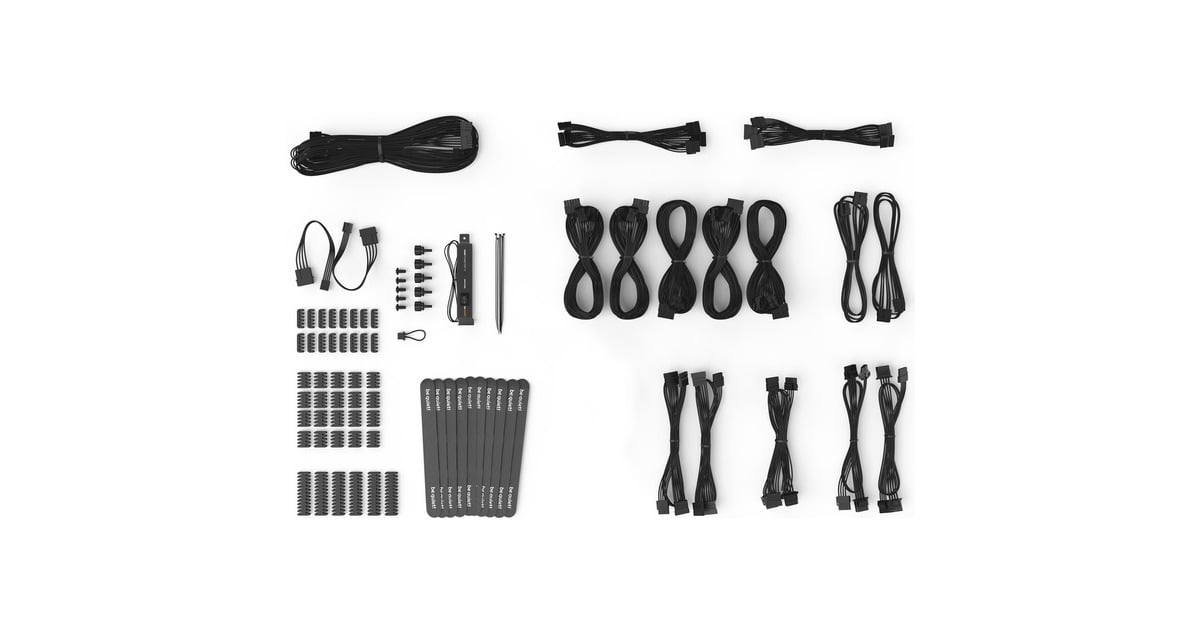 be quiet! Dark Power Pro 12 1200W, PC-Netzteil(schwarz, 10x PCIe, Kabel-Management, 1200 Watt)