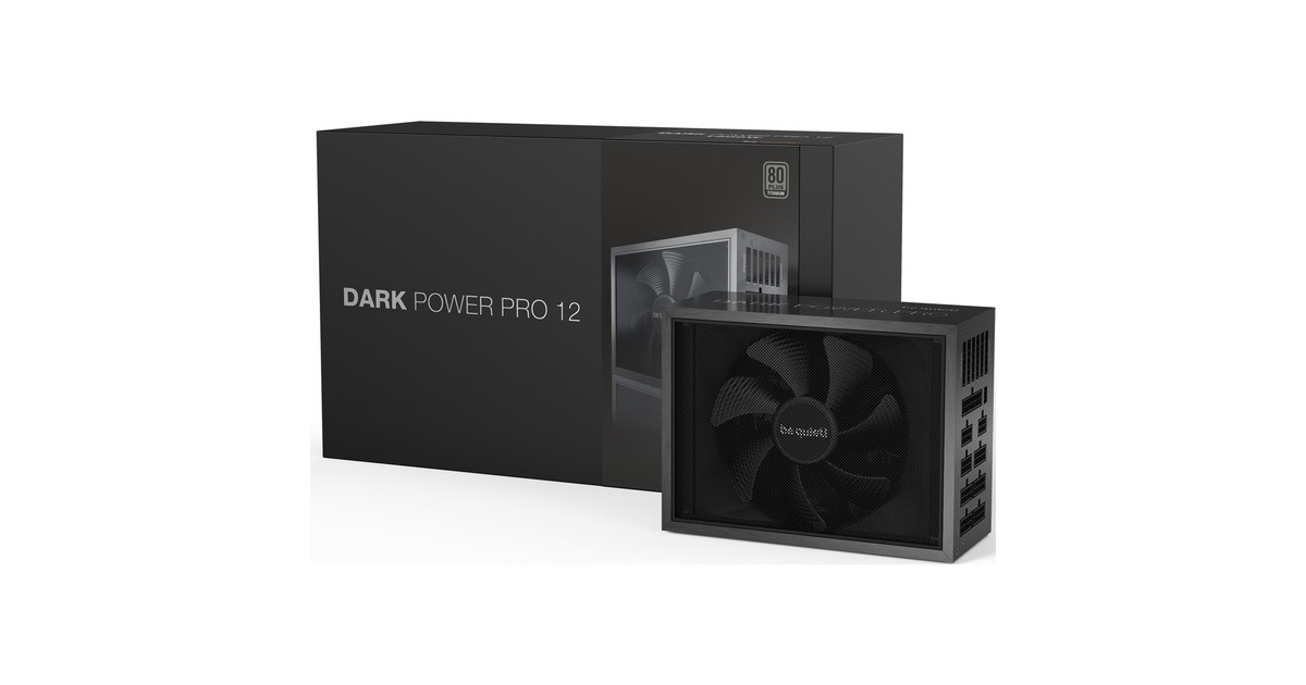 be quiet! Dark Power Pro 12 1200W, PC-Netzteil(schwarz, 10x PCIe, Kabel-Management, 1200 Watt, Outlet)