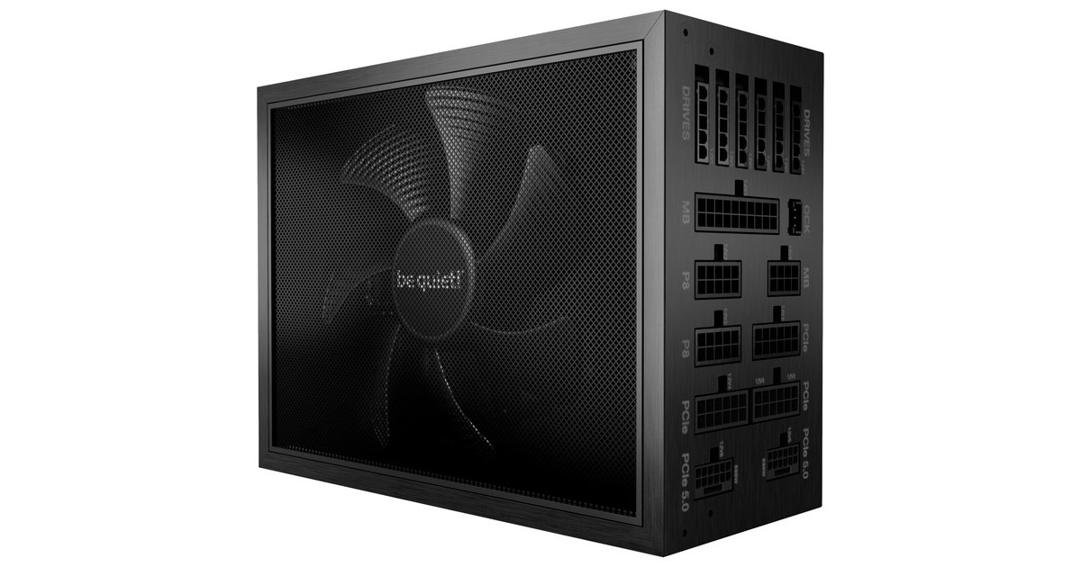 be quiet! Dark Power Pro 13 1600W, PC-Netzteil(schwarz, 1600 Watt)