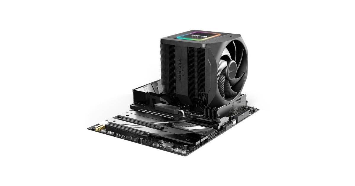 be quiet! Dark Rock Elite, CPU-Kühler(schwarz, Outlet)