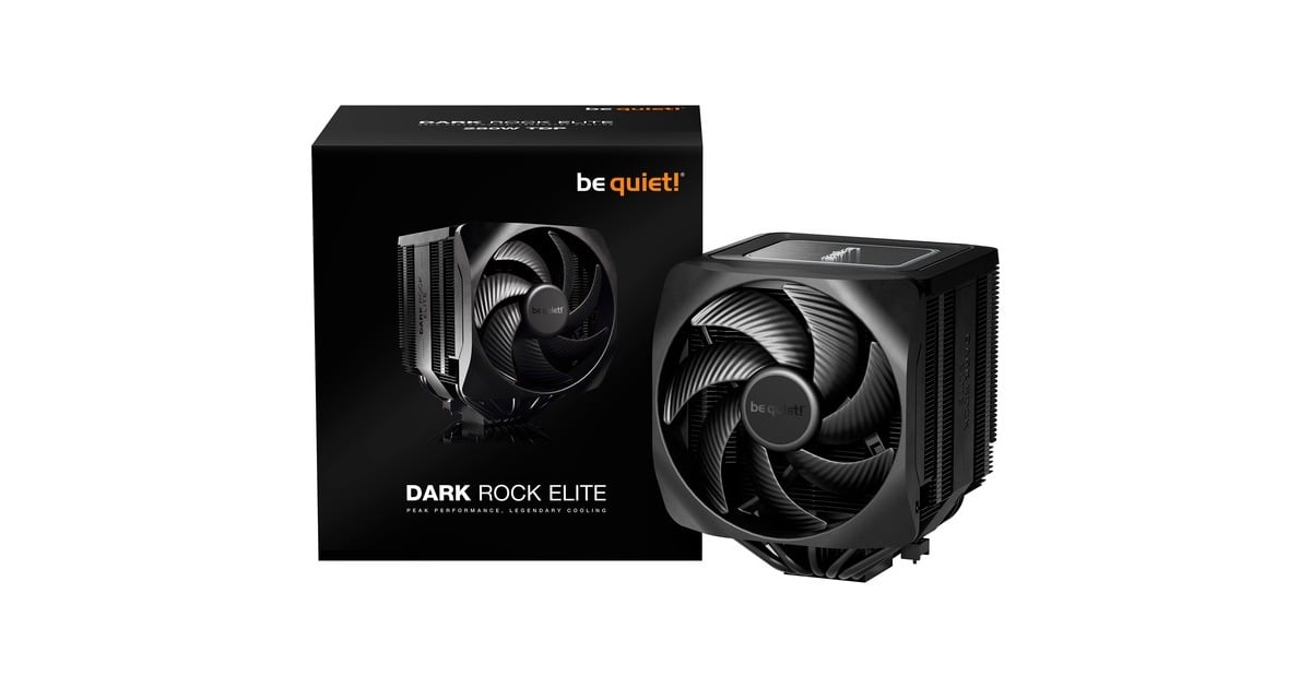 be quiet! Dark Rock Elite, CPU-Kühler(schwarz, Outlet)