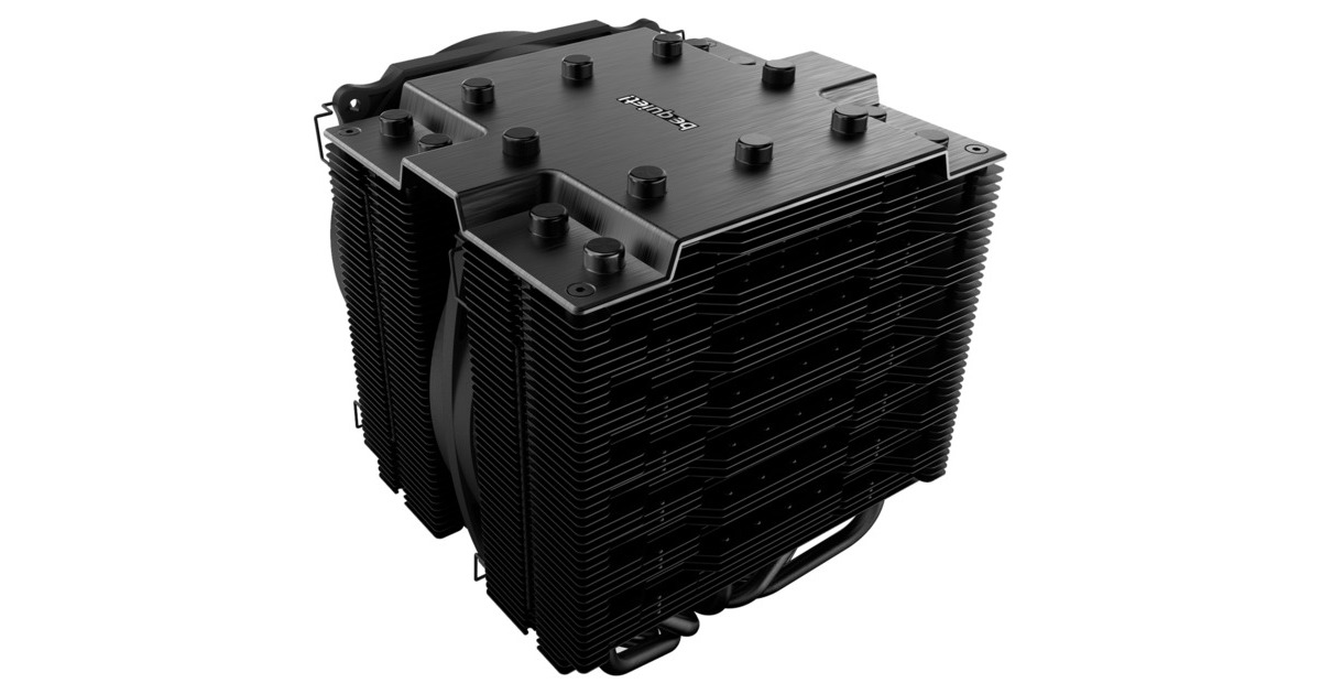 be quiet! Dark Rock Pro 4, CPU-Kühler(schwarz, Double-Tower)