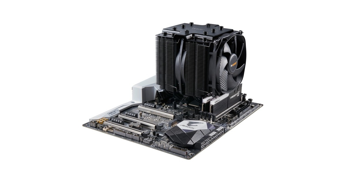 be quiet! Dark Rock Pro 4, CPU-Kühler(schwarz, Double-Tower)