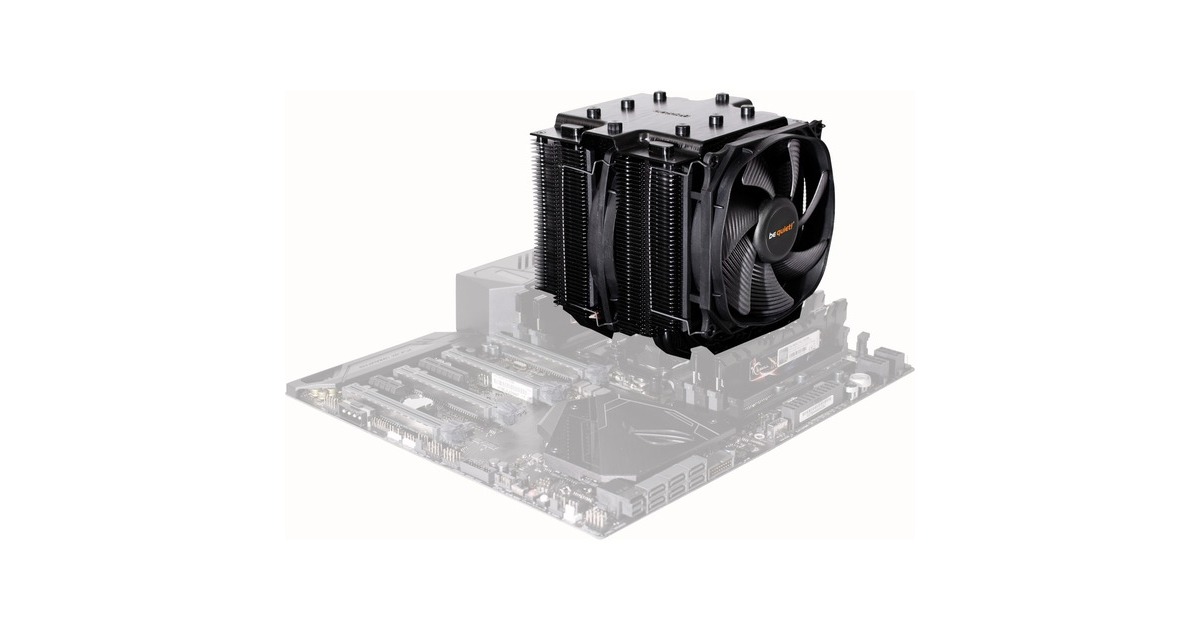 be quiet! Dark Rock Pro TR4, CPU-Kühler(schwarz, Double-Tower)
