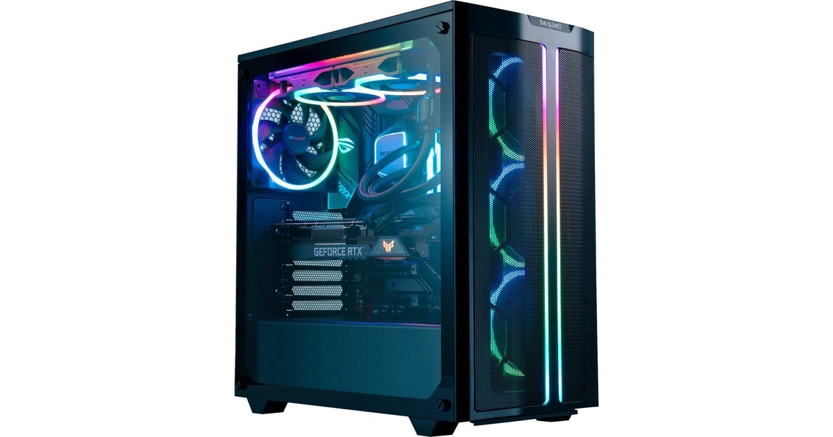 be quiet! Light Wings PWM 140 mm, Gehäuselüfter(schwarz)