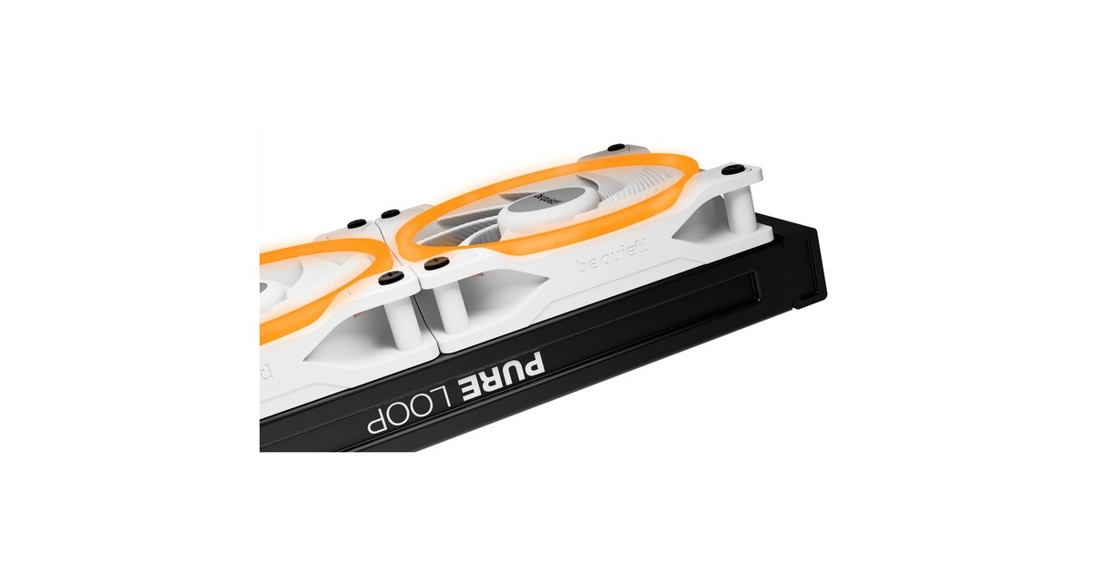 be quiet! Light Wings White 120mm PWM high-speed Triple Pack, Gehäuselüfter(weiß, 3er Pack, inkl. ARGB-Hub)