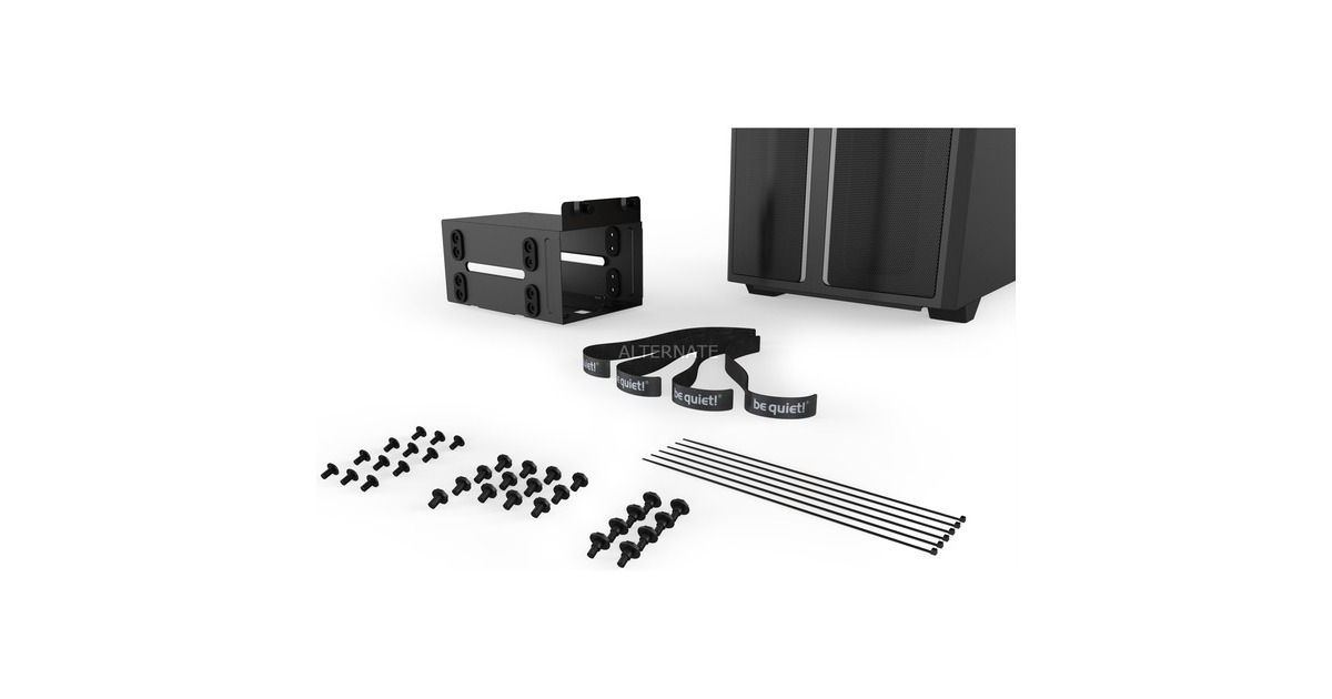 be quiet! PURE BASE 500DX Window, Tower-Gehäuse(schwarz, Window-Kit)