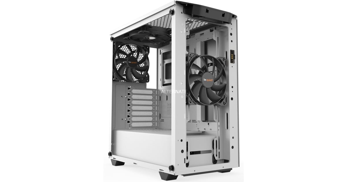 be quiet! PURE BASE 500DX Window, Tower-Gehäuse(weiß, Window-Kit, Outlet)