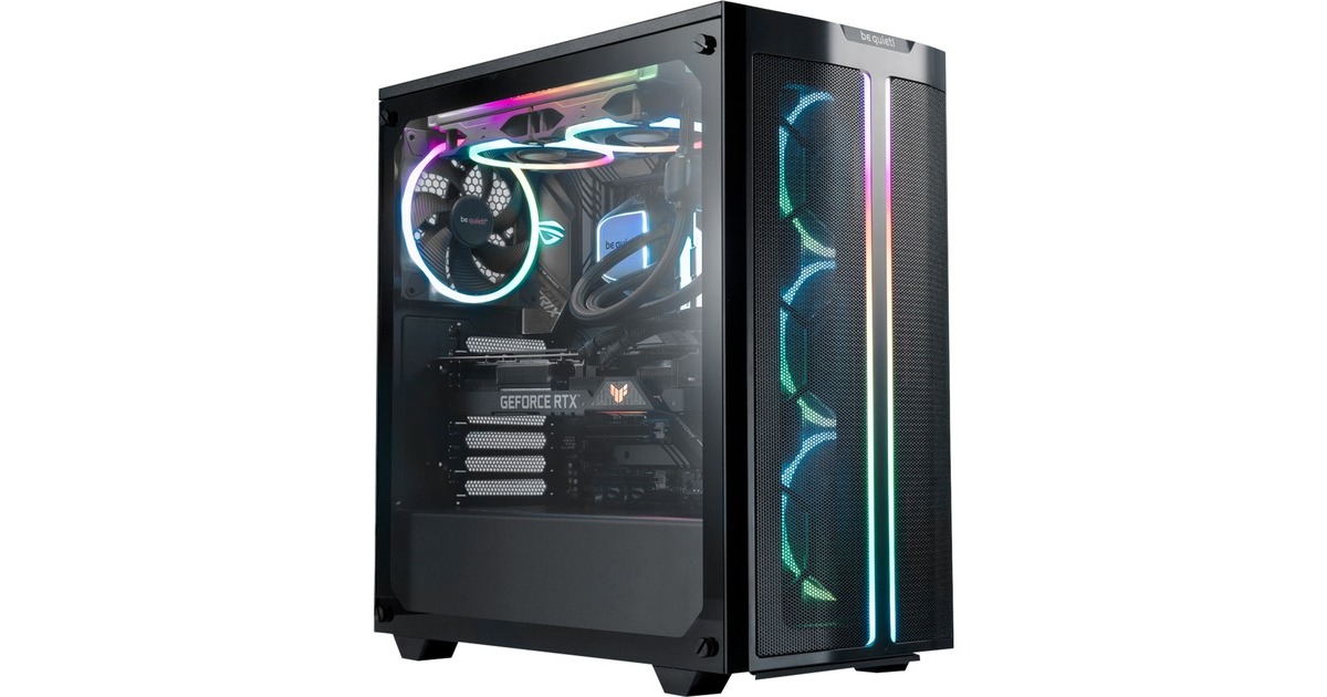 be quiet! PURE BASE 500 FX, Tower-Gehäuse(schwarz, Tempered Glass)