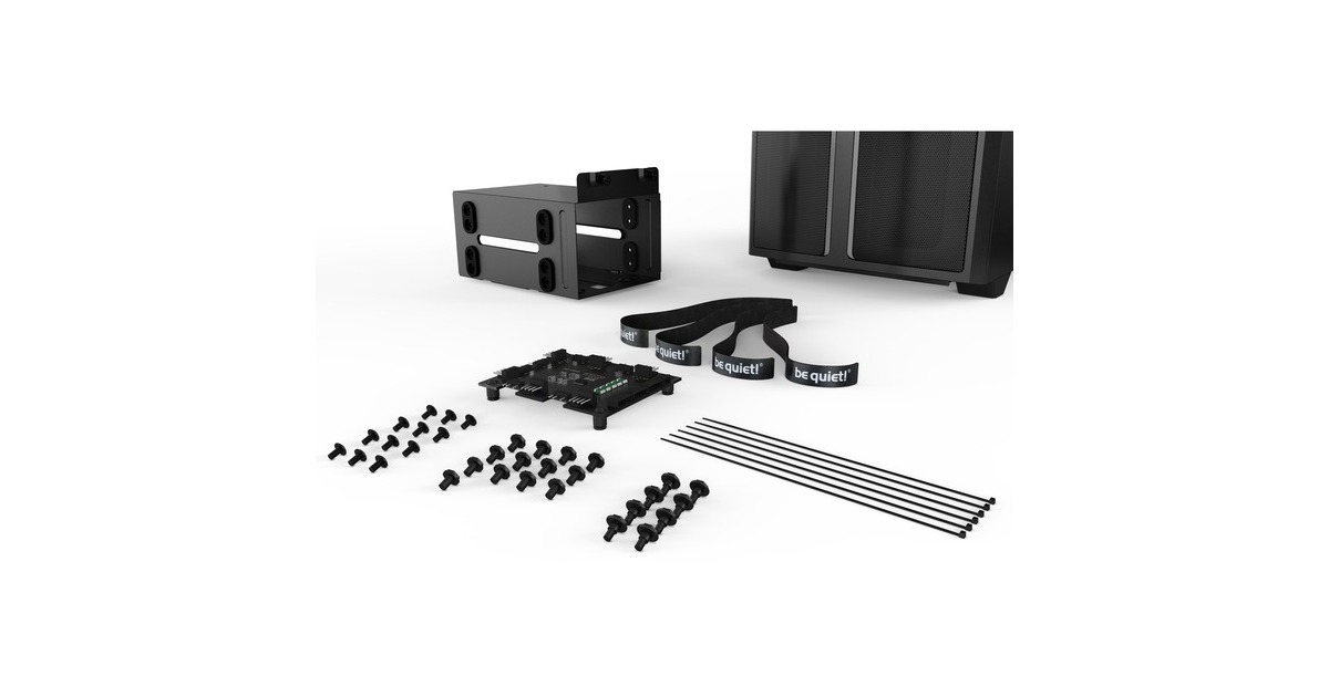 be quiet! PURE BASE 500 FX, Tower-Gehäuse(schwarz, Tempered Glass)