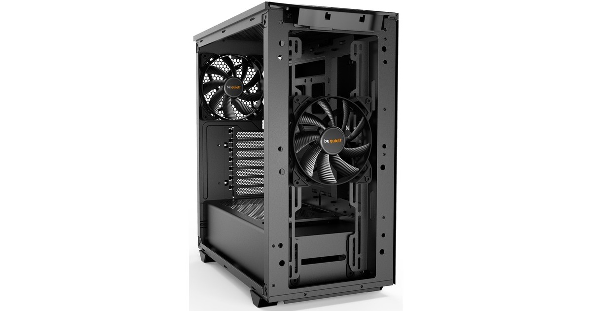 be quiet! PURE BASE 500 Window, Tower-Gehäuse(schwarz, Window-Kit)