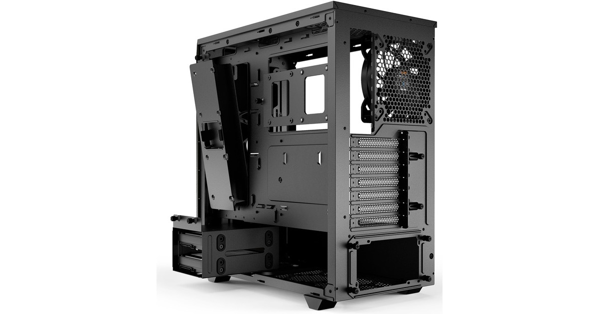 be quiet! PURE BASE 500 Window, Tower-Gehäuse(schwarz, Window-Kit)