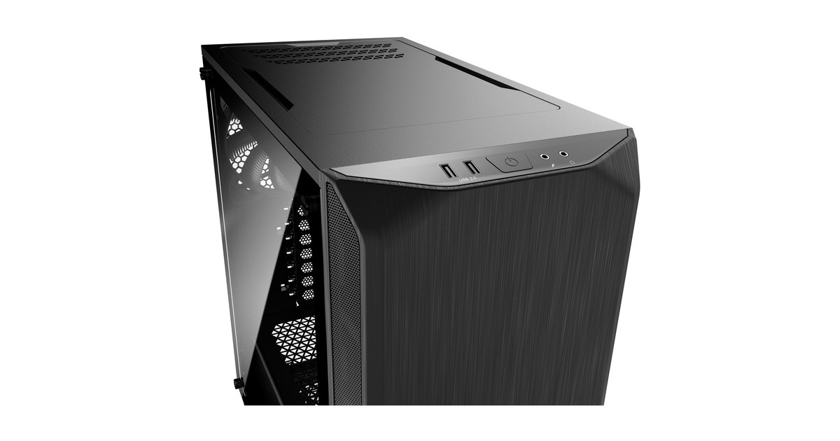 be quiet! PURE BASE 500 Window, Tower-Gehäuse(schwarz, Window-Kit)