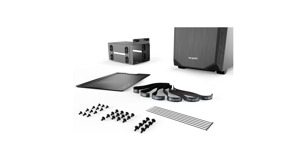 be quiet! PURE BASE 500 Window, Tower-Gehäuse(schwarz, Window-Kit)