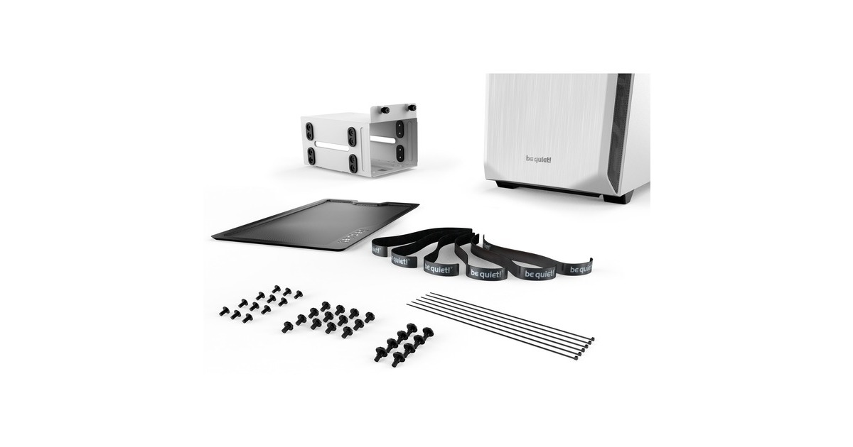 be quiet! PURE BASE 500 Window, Tower-Gehäuse(weiß, Window-Kit)