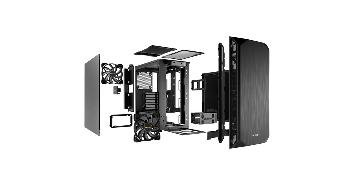 be quiet! PURE BASE 500, Tower-Gehäuse(schwarz)