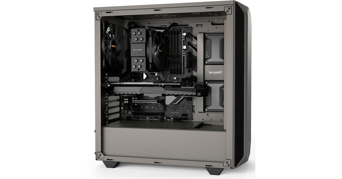 be quiet! PURE BASE 500, Tower-Gehäuse(grau)