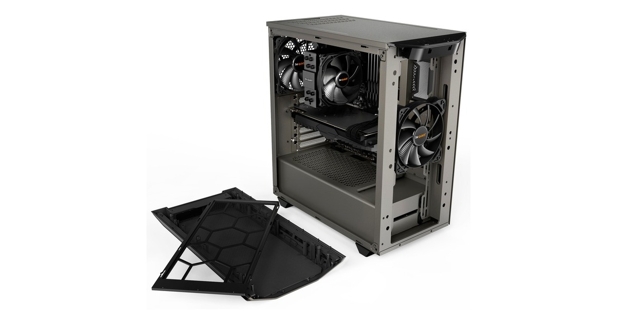 be quiet! PURE BASE 500, Tower-Gehäuse(grau)