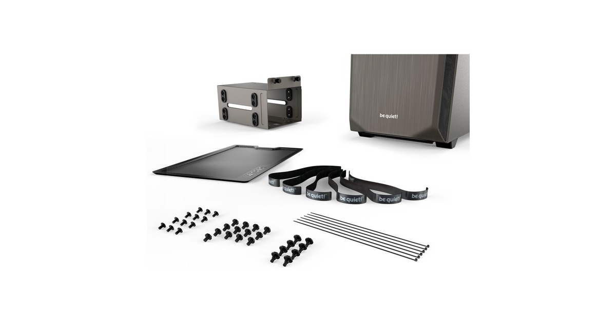 be quiet! PURE BASE 500, Tower-Gehäuse(grau)