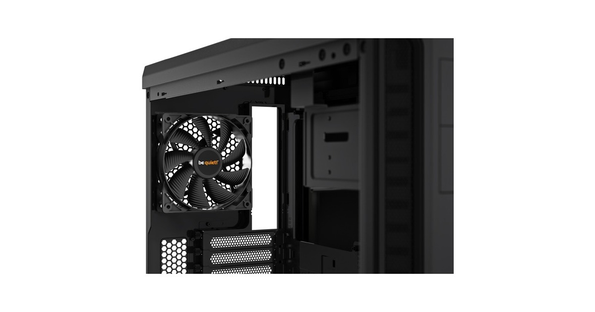 be quiet! PURE BASE 600 Window, Tower-Gehäuse(schwarz, Window-Kit)