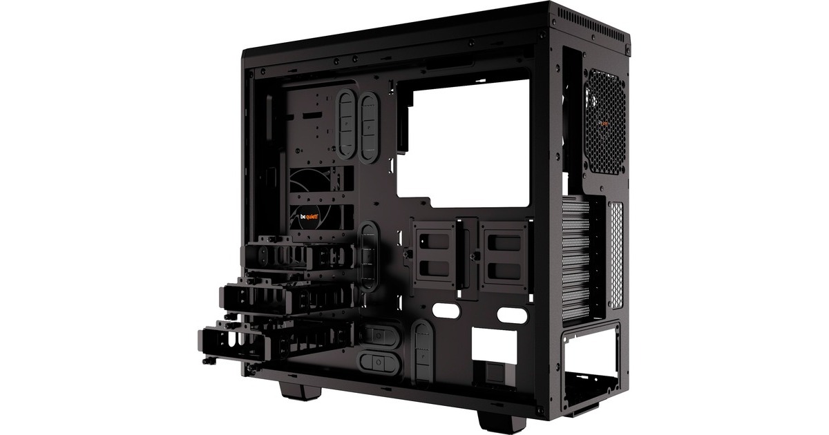 be quiet! PURE BASE 600 Window, Tower-Gehäuse(schwarz, Window-Kit)