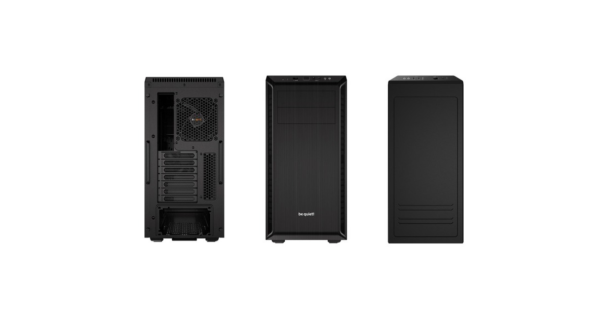 be quiet! PURE BASE 600, Tower-Gehäuse(schwarz)