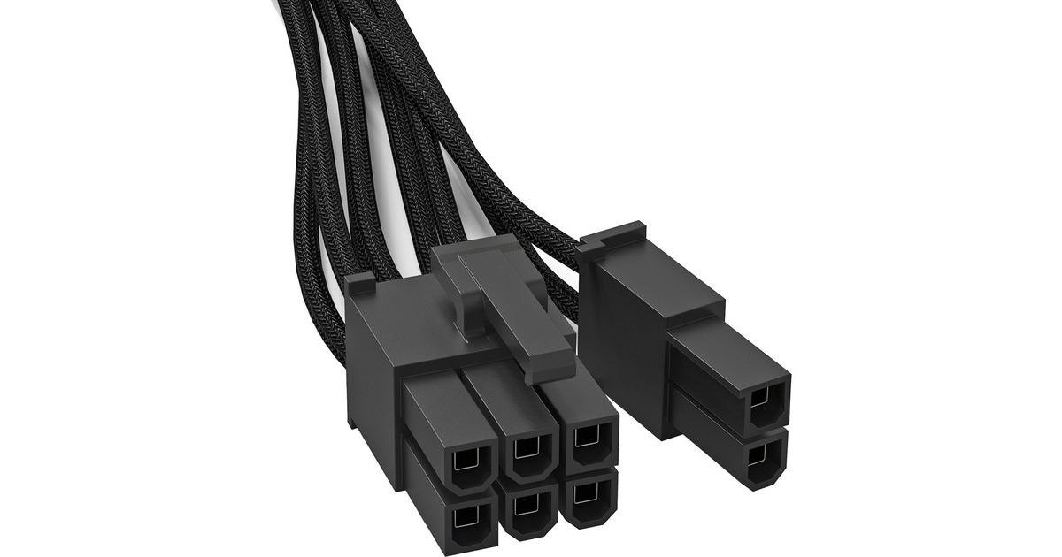 be quiet! Power Kabel CP-6610 1x PCle 6 + 2(schwarz, 60cm)