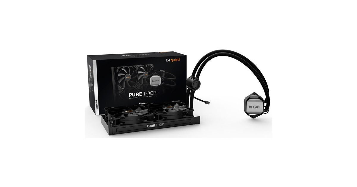 be quiet! Pure Loop 280mm, Wasserkühlung(schwarz, Outlet) be quiet! Pure Loop 280mm, Wasserkühlung(schwarz, Outlet)