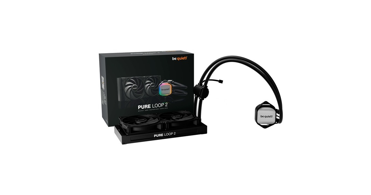 be quiet! Pure Loop 2 240mm, Wasserkühlung(schwarz)
