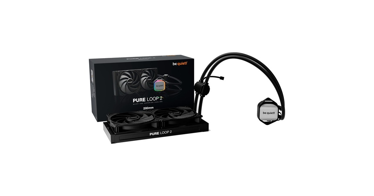 be quiet! Pure Loop 2 280mm, Wasserkühlung(schwarz)