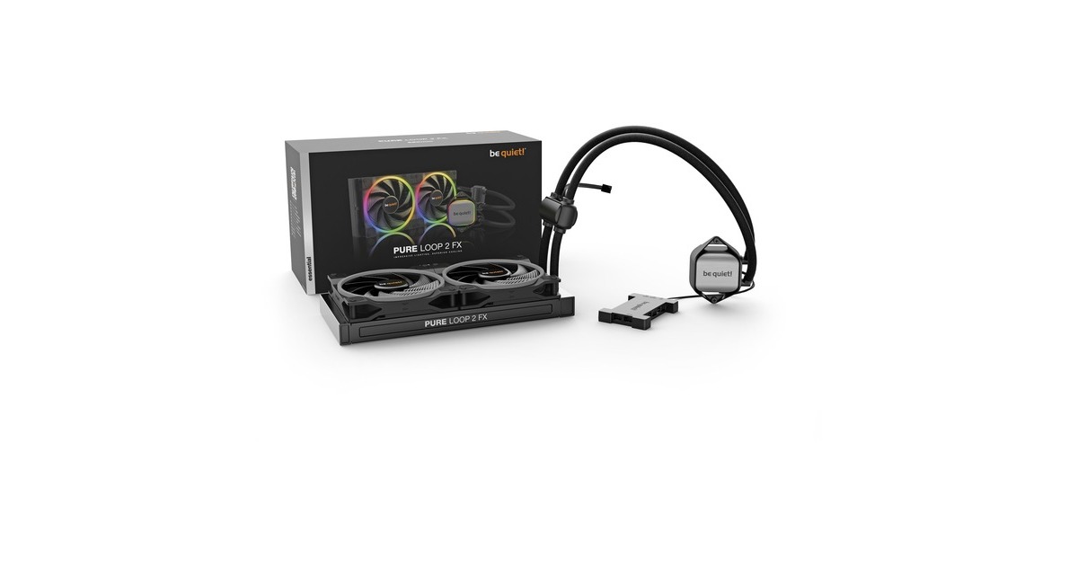 be quiet! Pure Loop 2 FX 280mm, Wasserkühlung(schwarz)