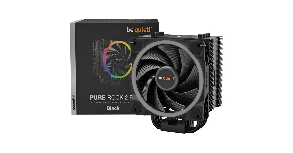 be quiet! Pure Rock 2 FX, CPU-Kühler(schwarz)