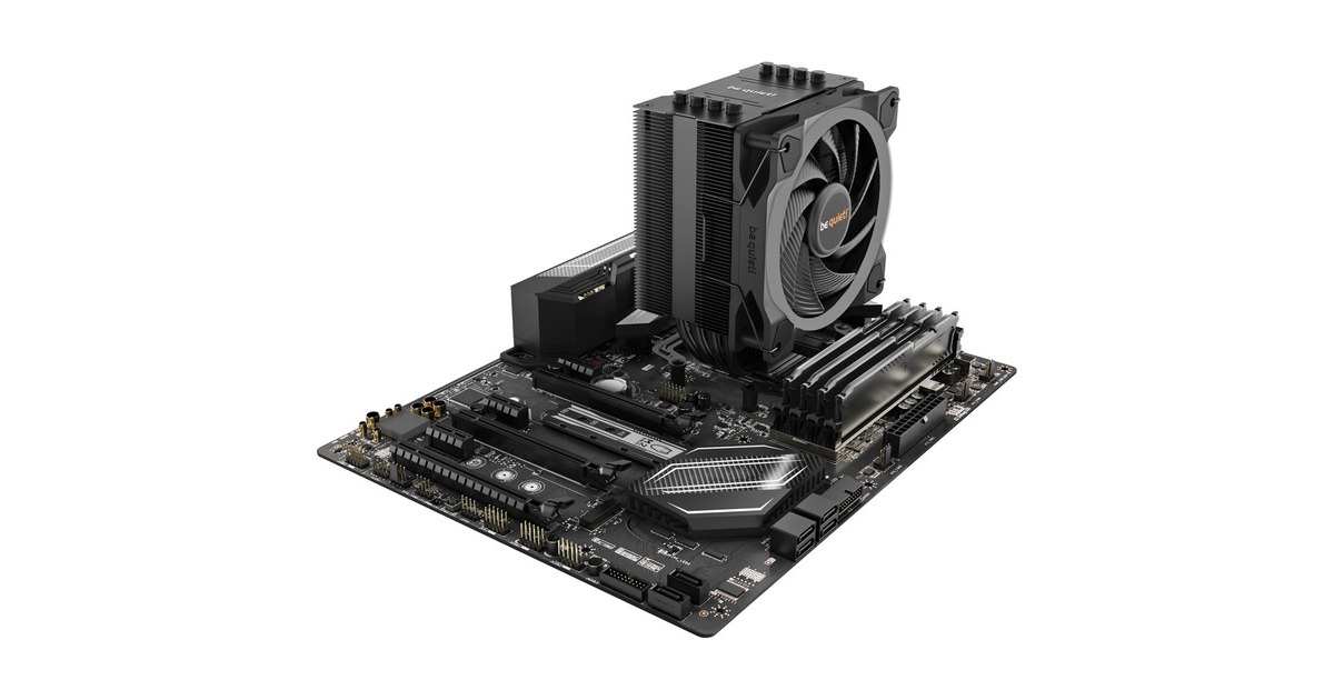 be quiet! Pure Rock 2 FX, CPU-Kühler(schwarz)