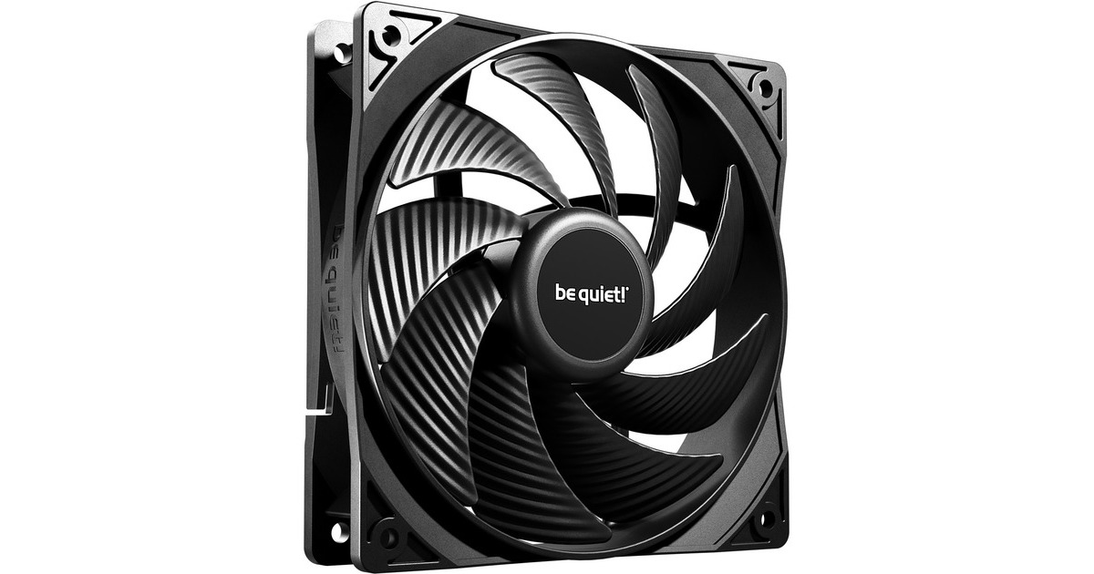be quiet! Pure Wings 3 120mm PWM high-speed, Gehäuselüfter(schwarz)