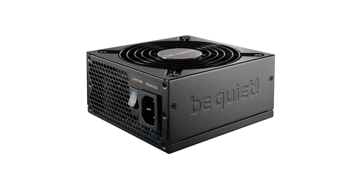 be quiet! SFX-L Power 500W, PC-Netzteil(schwarz, 4x PCIe, Kabel-Management, 500 Watt)
