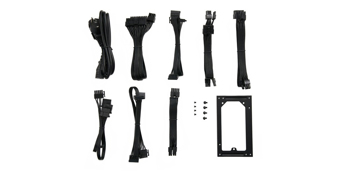 be quiet! SFX-L Power 500W, PC-Netzteil(schwarz, 4x PCIe, Kabel-Management, 500 Watt)