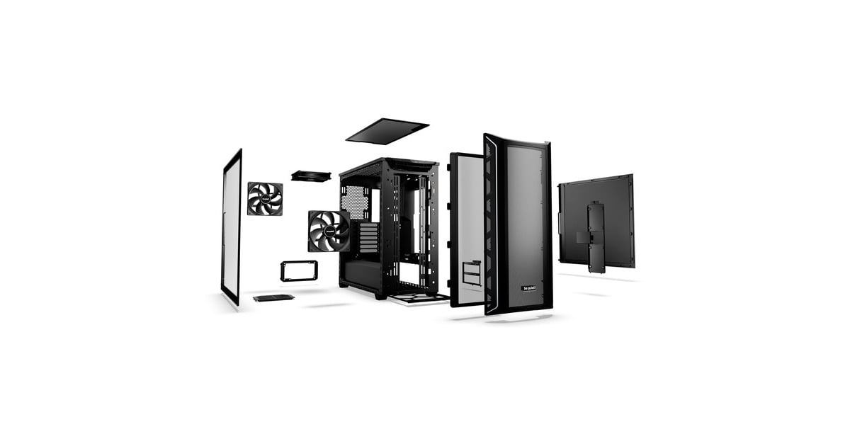 be quiet! SHADOW BASE 800 DX, Tower-Gehäuse(schwarz, Tempered Glass)