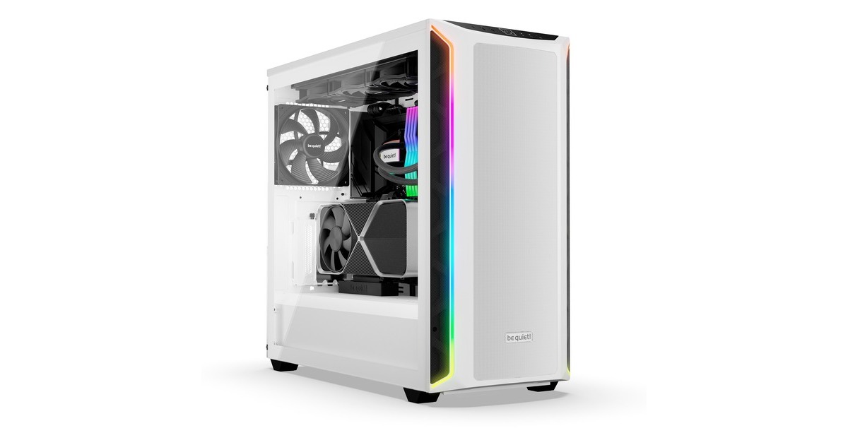 be quiet! SHADOW BASE 800 DX, Tower-Gehäuse(weiß, Tempered Glass)