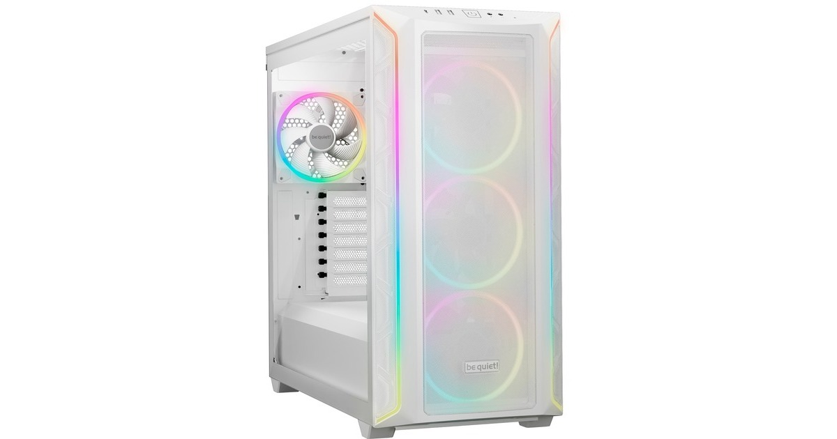 be quiet! SHADOW BASE 800 FX, Tower-Gehäuse(weiß, Tempered Glass)