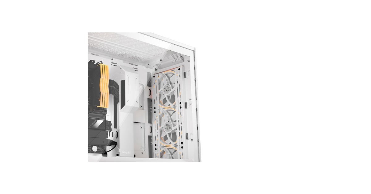 be quiet! SHADOW BASE 800 FX, Tower-Gehäuse(weiß, Tempered Glass)