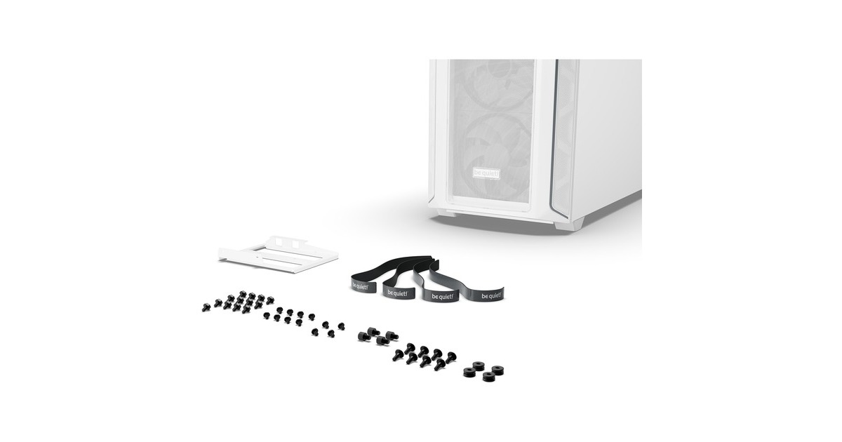 be quiet! SHADOW BASE 800 FX, Tower-Gehäuse(weiß, Tempered Glass)