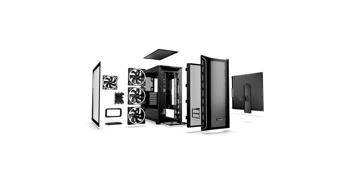 be quiet! SHADOW BASE 800 FX, Tower-Gehäuse(schwarz, Tempered Glass)