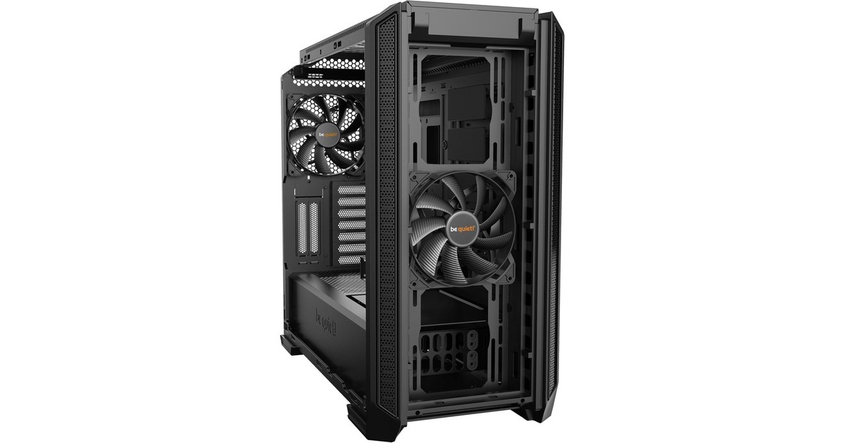 be quiet! SILENT BASE 601 Window Black, Tower-Gehäuse(schwarz, Tempered Glass)