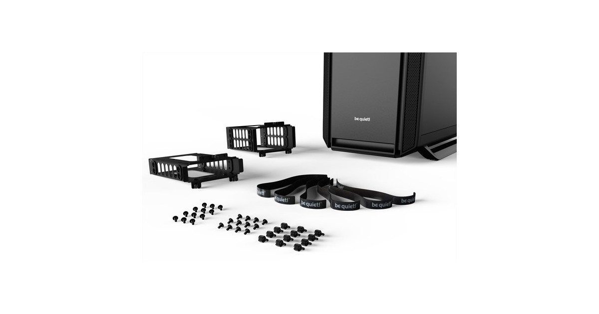 be quiet! SILENT BASE 802 Black, Tower-Gehäuse(schwarz)
