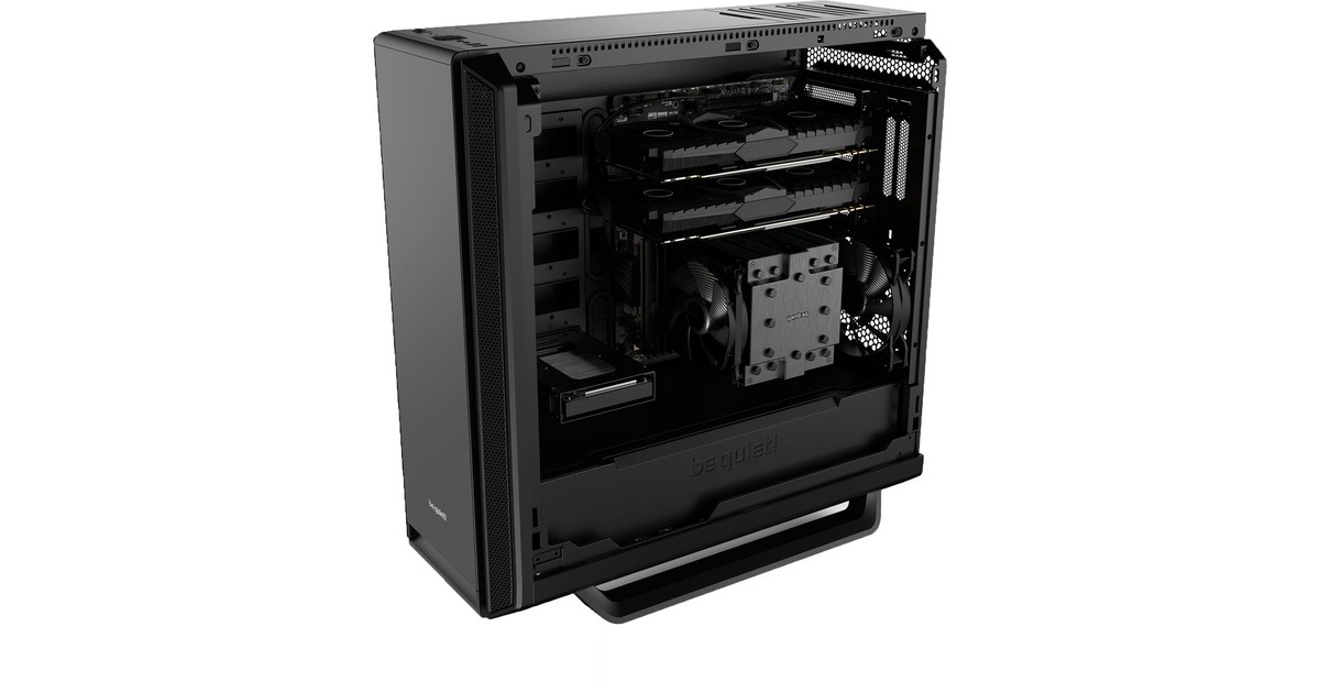 be quiet! SILENT BASE 802 Black, Tower-Gehäuse(schwarz)