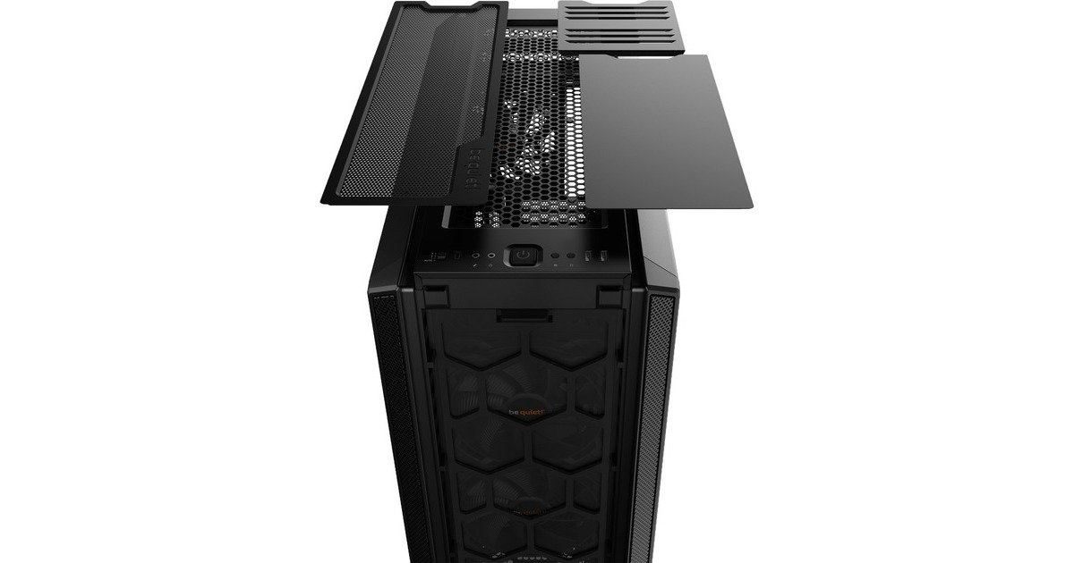 be quiet! SILENT BASE 802 Black, Tower-Gehäuse(schwarz)