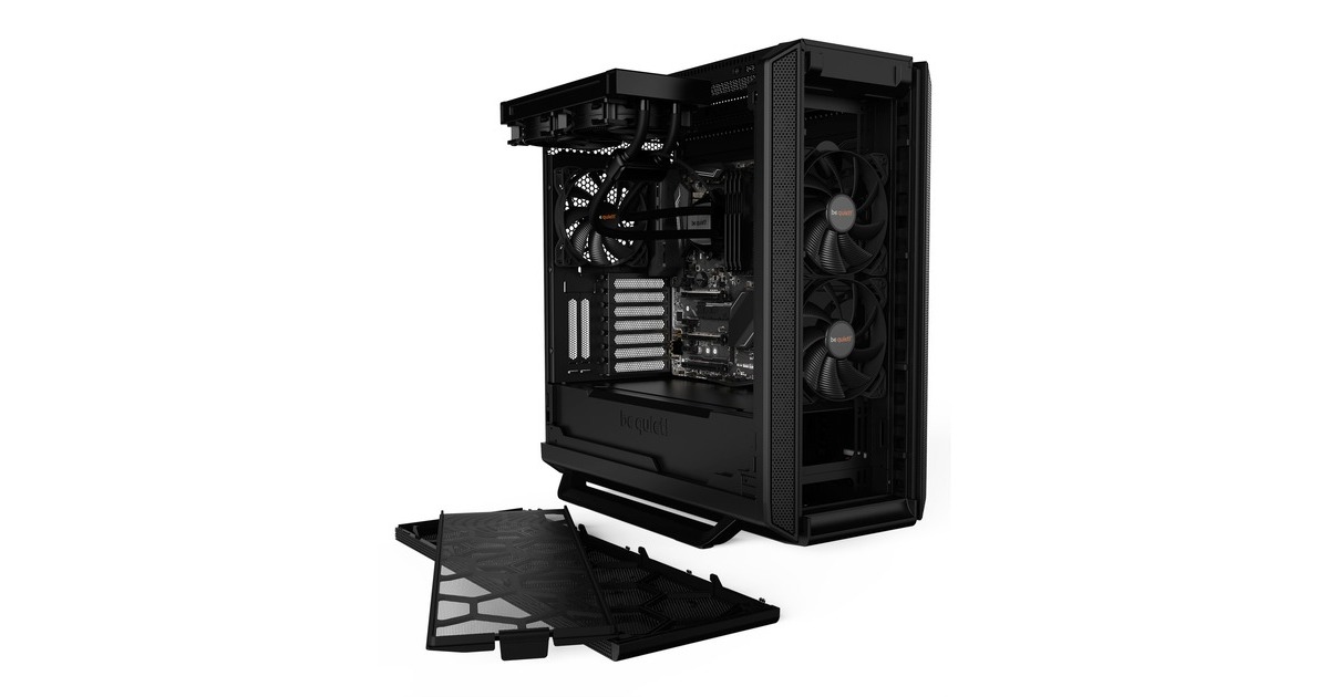 be quiet! SILENT BASE 802 Black, Tower-Gehäuse(schwarz)