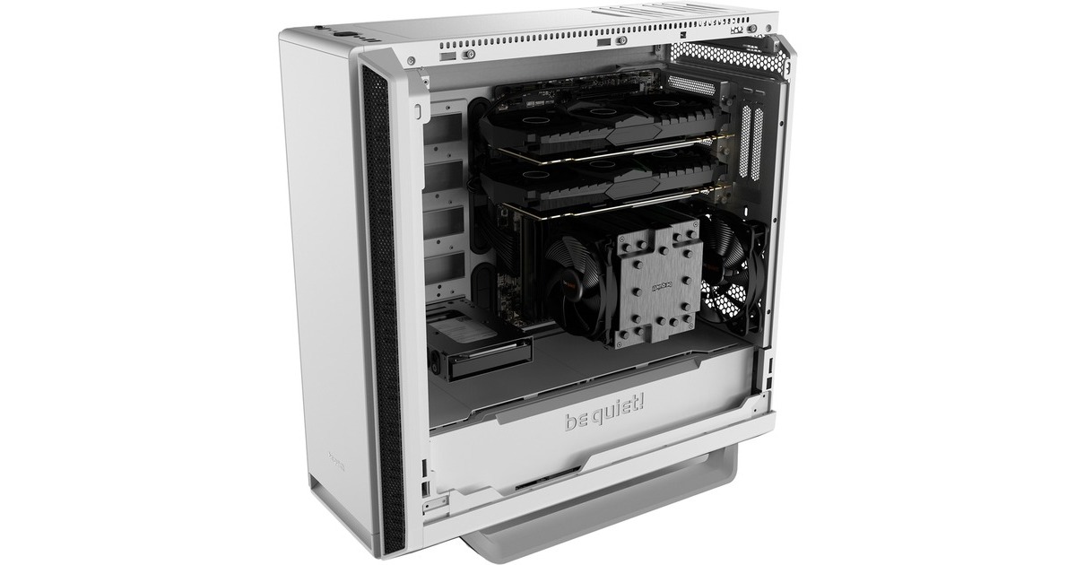be quiet! SILENT BASE 802 White, Tower-Gehäuse(weiß)